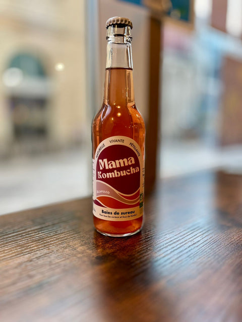 Kombucha baies de sureau 33cl - Mama Kombucha