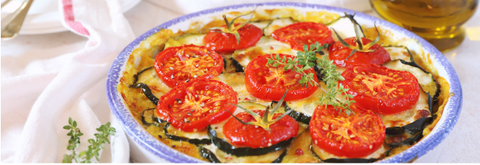 Gratin tomate - aubergine