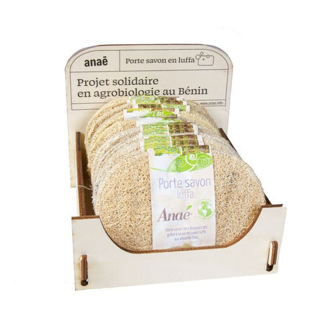 Luffa porte-savon solidaire