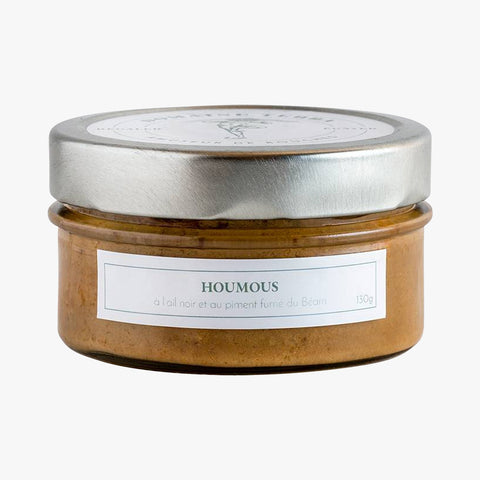 Houmous ail noir et piment fumé du béarn