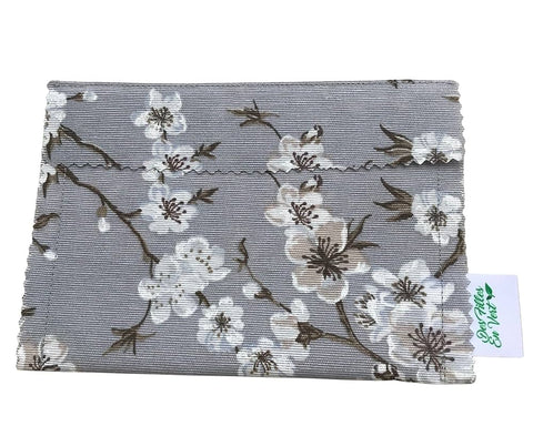 Pochette à savon en coton enduit imperméable