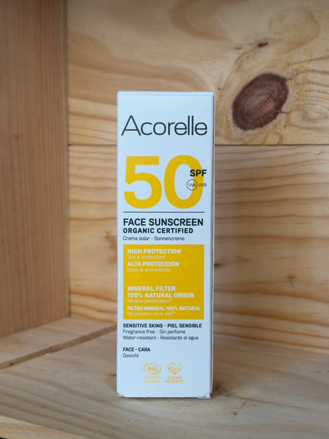 CREME SOLAIRE VISAGE SPF50 50ML