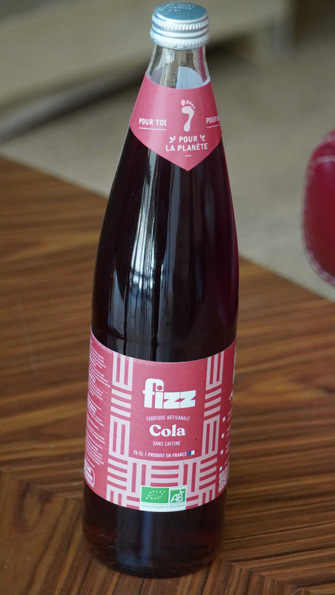 Cola Bio Artisanal – Fizz Maison Meneau | Sans Caféine Sucre de Canne Équitable Bordeaux