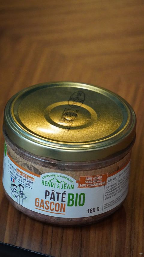 Pâtés Bio – Henri & Jean Charcuterie Ader | Gascon, Canard, Campagne, Ail des Ours Hautes-Pyrénées 180g