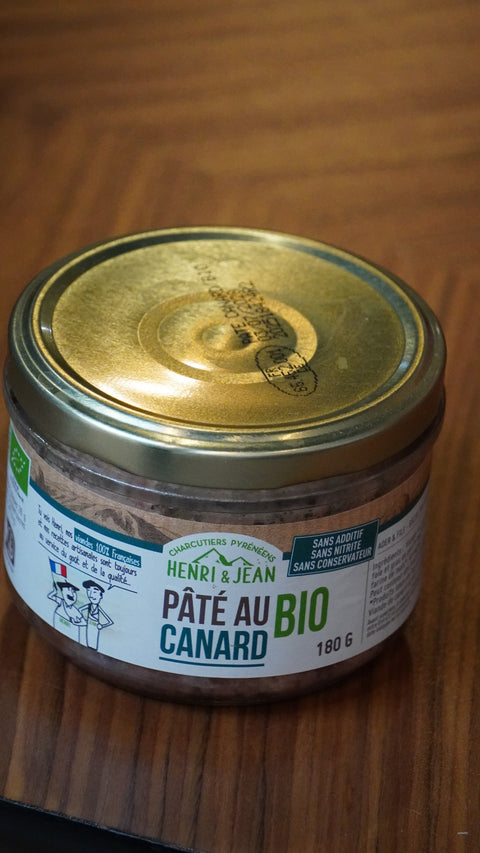 Pâtés Bio – Henri & Jean Charcuterie Ader | Gascon, Canard, Campagne, Ail des Ours Hautes-Pyrénées 180g