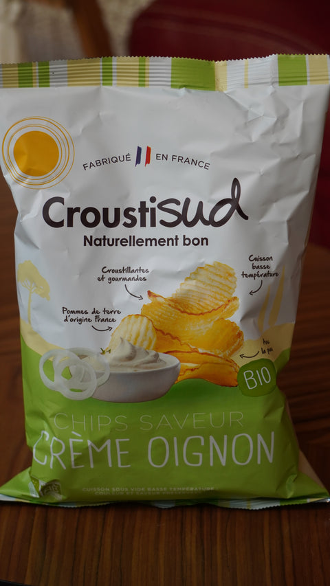 CHIPS CREME OIGNON CROUSTISUD 100G
