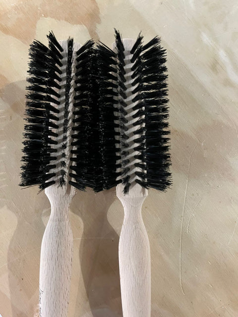 Brosse à cheveux picots bois