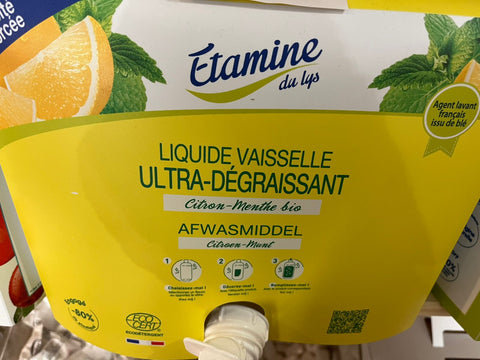 Nettoyant vaisselle ultra degraissant Citron-Menthe