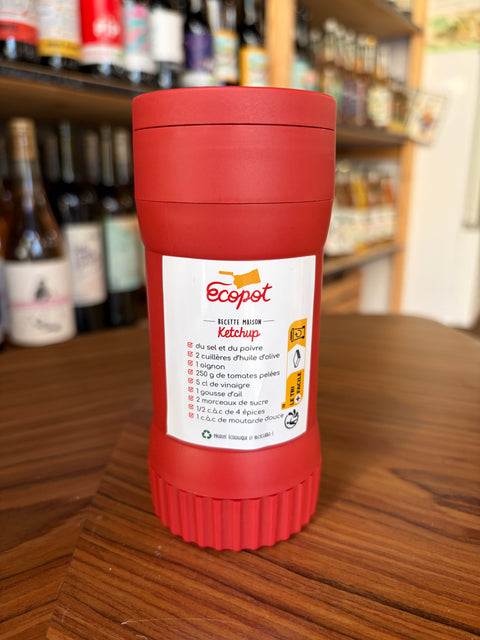 Pot Réutilisable – Ecopot | Ketchup & Mayonnaise Zéro Déchet Anti-Gaspillage