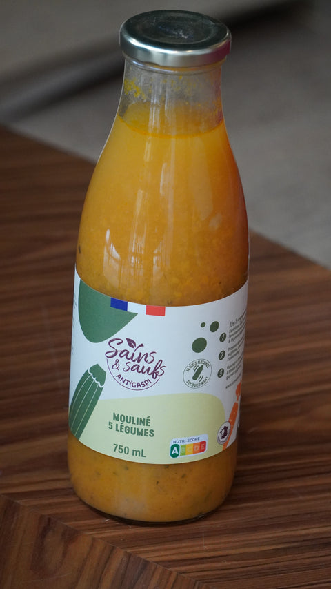 Veloutés Anti-Gaspi – Sains & Saufs Blanquefort | 5 Légumes, Carotte, Potimarron, Patate Douce