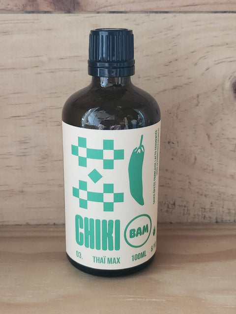 Sauces Piquantes Bio Lacto-Fermentées – Chiki Bam Bordeaux | Frenchie, Frenchie-X, Mogador, Thai Max 100ml