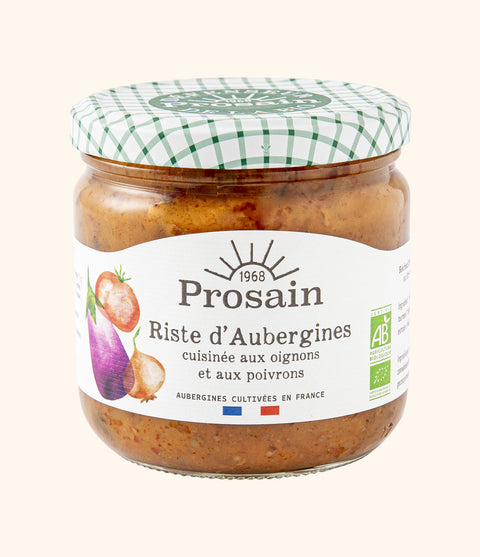 Riste d'aubergines bio