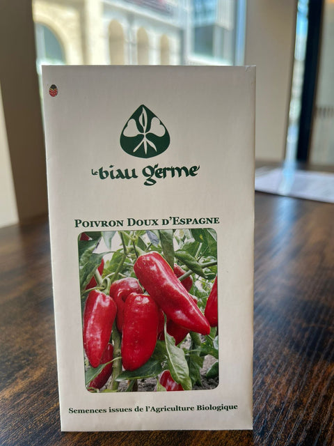 Semence poivron doux d'Espagne 25g