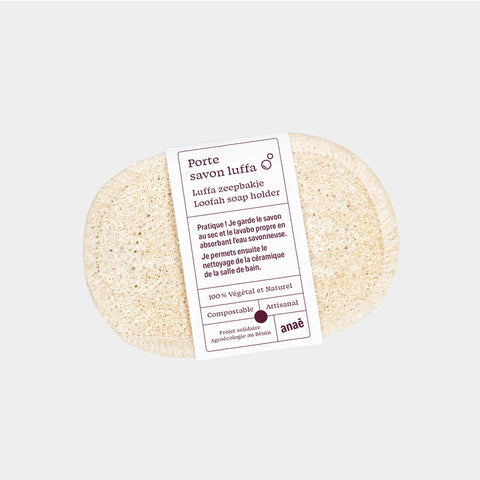 Luffa porte-savon solidaire