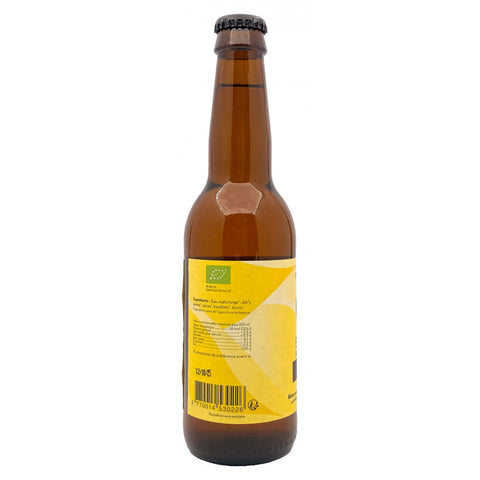 Bière blonde sans alcool bio