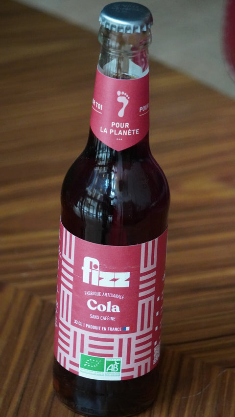 Cola Bio Artisanal – Fizz Maison Meneau | Sans Caféine Sucre de Canne Équitable Bordeaux