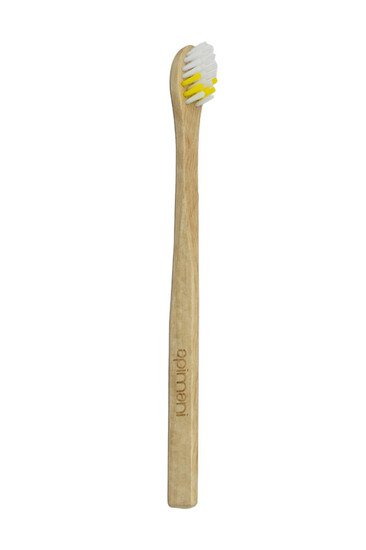 Brosse à dents en bois souple enfant