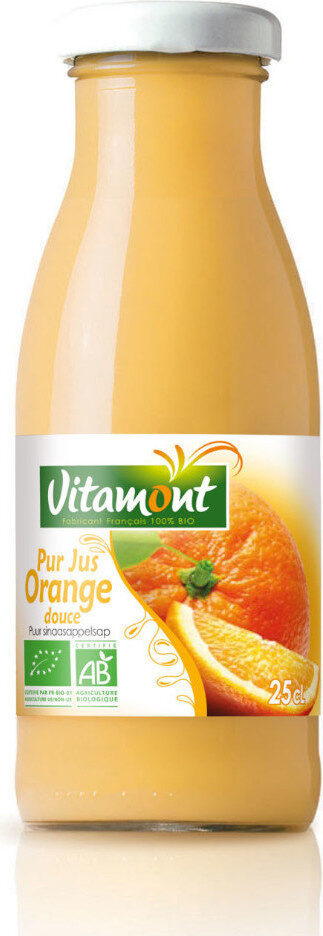 Mini pur jus d'orange douce bio