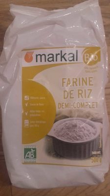 Farine de riz bio