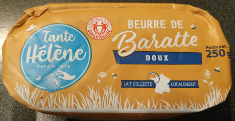 Beurre de baratte bio